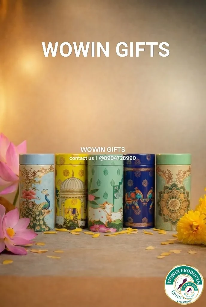 Decorative metal tins return gifts budget friendly bulk