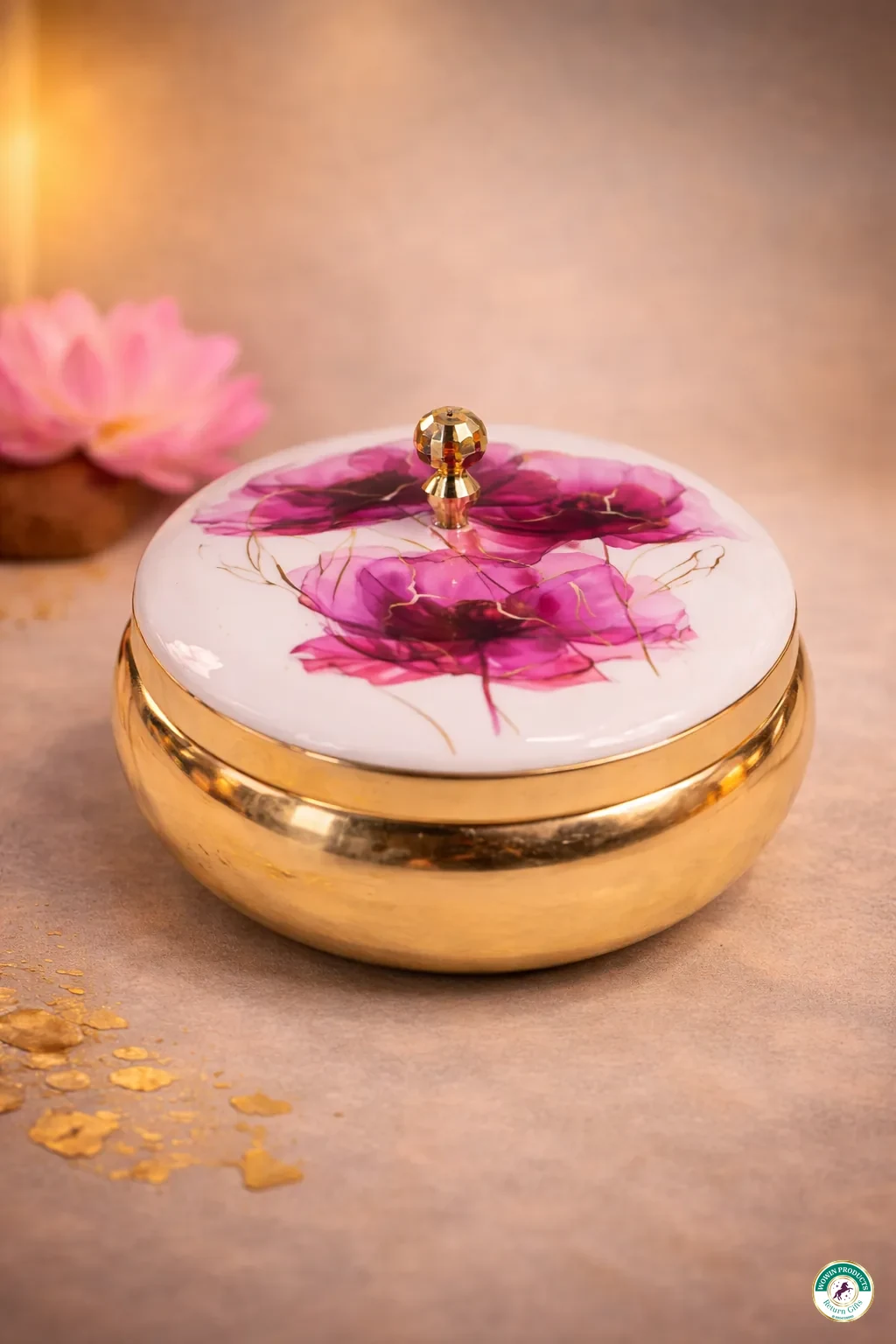 Leaf diyas housewarming return gift