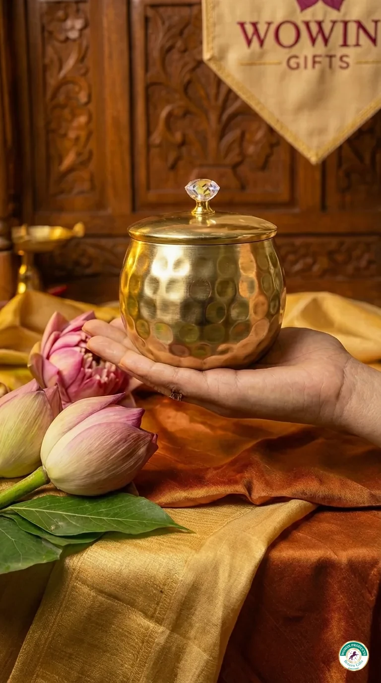 Lotus diyas housewarming return gift