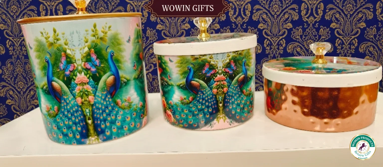 Custom name print return gift jar