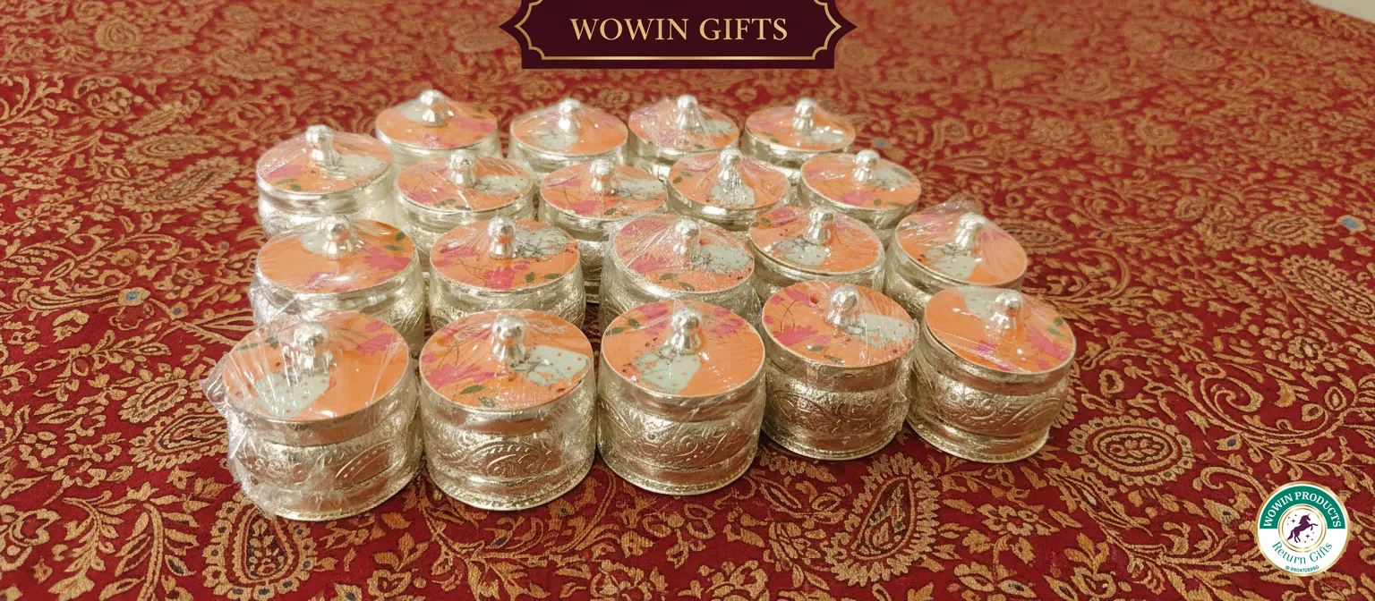 Bulk kumkum boxes Seemantham return gifts