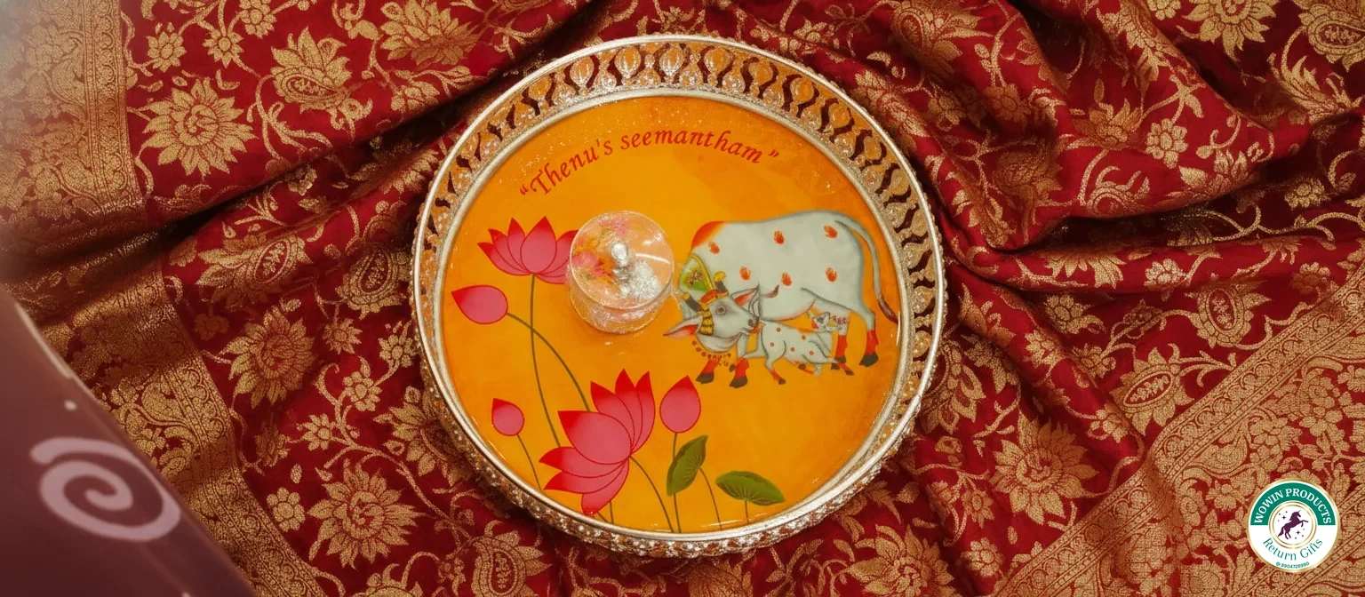 Return gift combo tray jar set